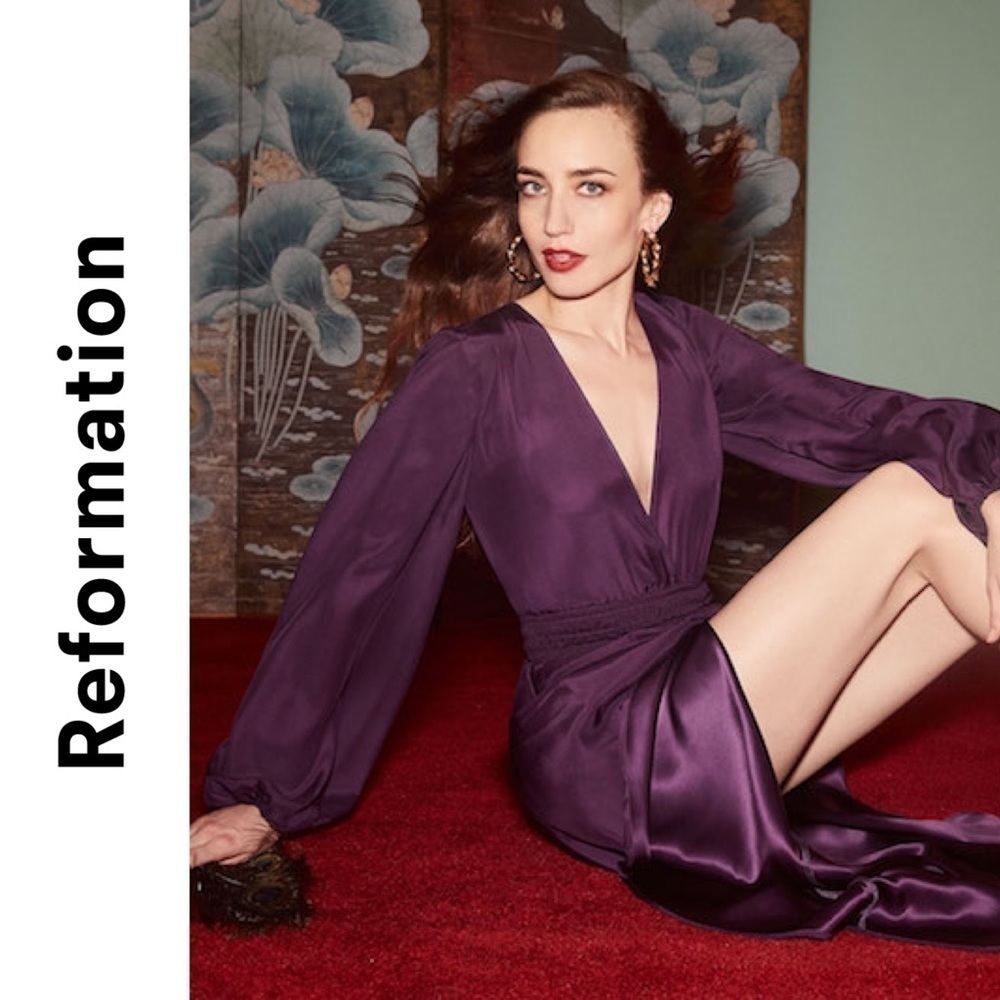 Reformation Rosalina Dress XS‎